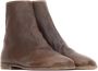 Guidi Bruine Leren Rits Enkellaars Brown Dames - Thumbnail 6