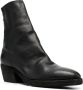 Guidi Westers Stijl Leren Laars Black Heren - Thumbnail 3