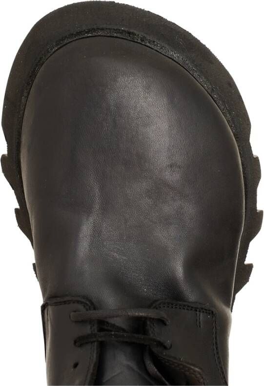 Guidi Zoomorphic Derby Schoenen Black Heren