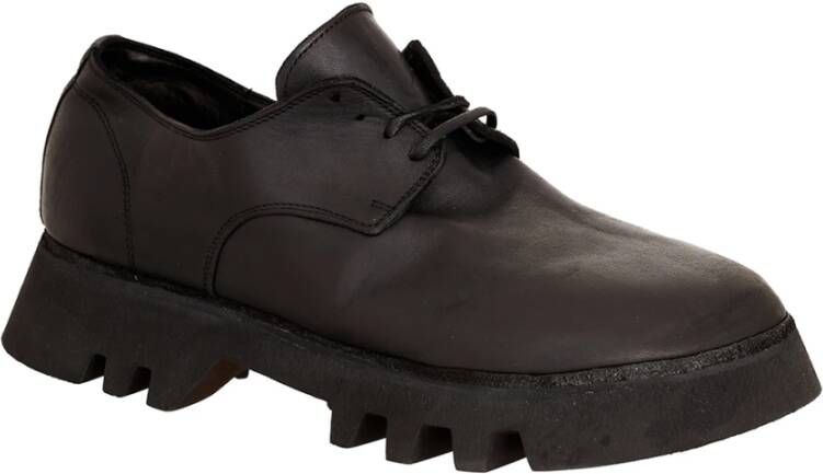 Guidi Zoomorphic Derby Schoenen Black Heren