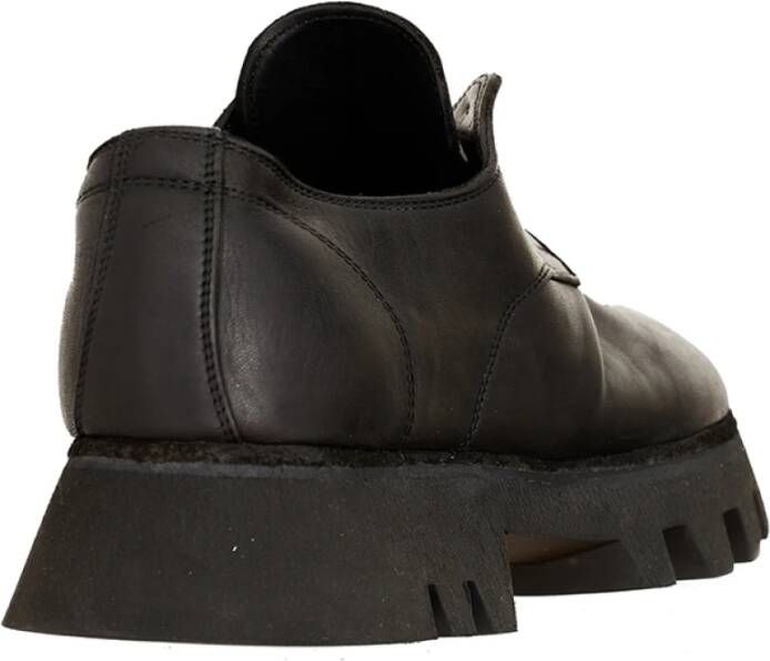 Guidi Zoomorphic Derby Schoenen Black Heren