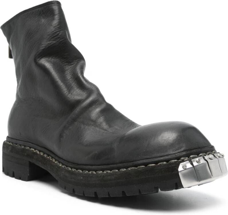 Guidi Zwarte Achterrits Big Daddy Laars Black Heren