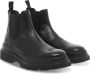 Guidi Zwarte leren lage laars Beatles stijl Black Heren - Thumbnail 5