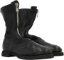 Guidi Zwarte Leren Rits Enkellaarzen Black Dames - Thumbnail 2