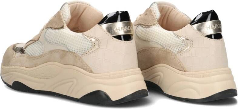 Haboob Beige Lage Sneakers Lpiva Beige Dames