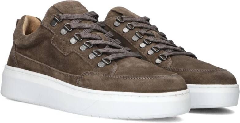 Haboob Bruine Lage Sneakers Lux Brown Heren