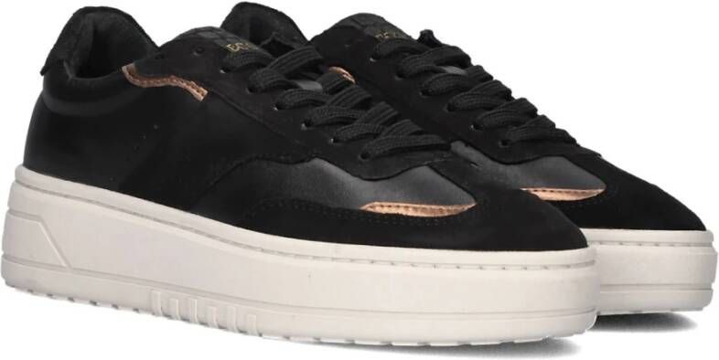 Haboob Zwarte Anemone Lage Sneakers Black Dames