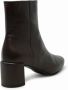 Halmanera Bruine Leren Enkellaarzen Fw24 Brown Dames - Thumbnail 2