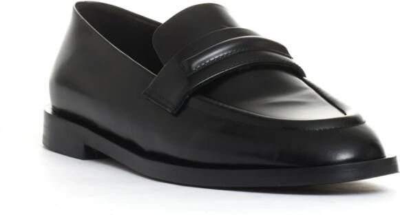 Halmanera Elegante zwarte loaferschoenen Black Dames