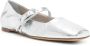 Halmanera Metallic Ballerina Schoenen Gray Dames - Thumbnail 2