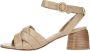 Halmanera Sandalen Beige Dames - Thumbnail 2