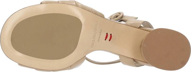 Halmanera Sandalen Beige Dames