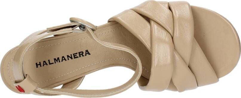 Halmanera Sandalen Beige Dames