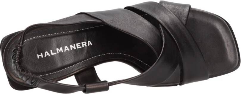 Halmanera Sandalen Zwart Black Dames