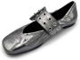 Halmanera Stalen Ballet Flats met Emmerwerk Gray Dames - Thumbnail 2