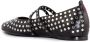 Halmanera Studded Zwarte Leren Ballerina Schoenen Black Dames - Thumbnail 3