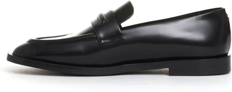 Halmanera Zwarte Abrasivato Loafer Black Dames