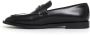 Halmanera Zwarte Abrasivato Loafer Black Dames - Thumbnail 2