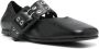 Halmanera Zwarte Ballerina Flats Black Dames - Thumbnail 2