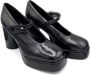 Halmanera Zwarte Lakleren Mary Jane Black Dames - Thumbnail 2