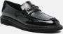 Halmanera Zwarte Lakleren Mocassin Schoenen Black Dames - Thumbnail 2