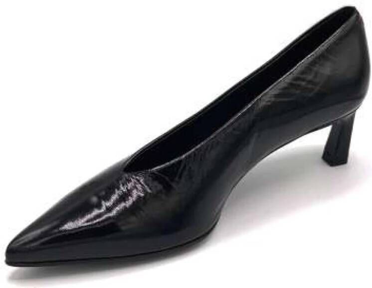 Halmanera Zwarte lakleren pumps gemaakt in Italië Black Dames