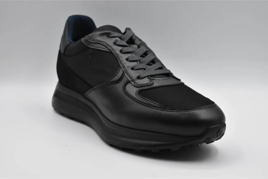 Harmont & Blaine Heren Schoenen Veters Zwart Aw24 Black Heren