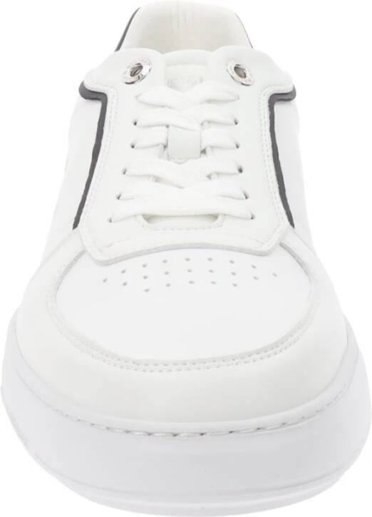 Harmont & Blaine Heren Sneakers van Imitatieleer Vetersluiting White Heren