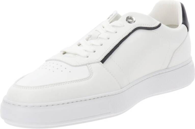 Harmont & Blaine Heren Sneakers van Imitatieleer Vetersluiting White Heren