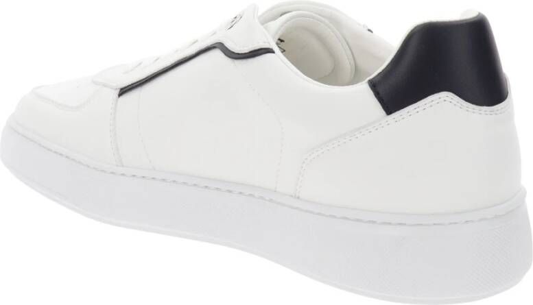 Harmont & Blaine Heren Sneakers van Imitatieleer Vetersluiting White Heren