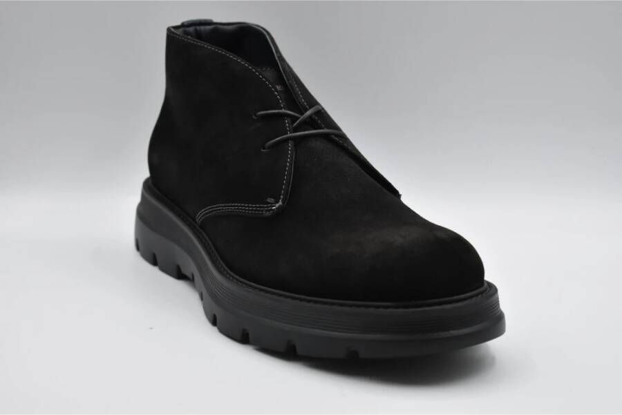 Harmont & Blaine Herenschoenen Veters Donker Aw24 Black Heren