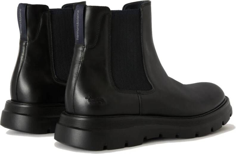 Harmont & Blaine Laars IN Leer Black Heren