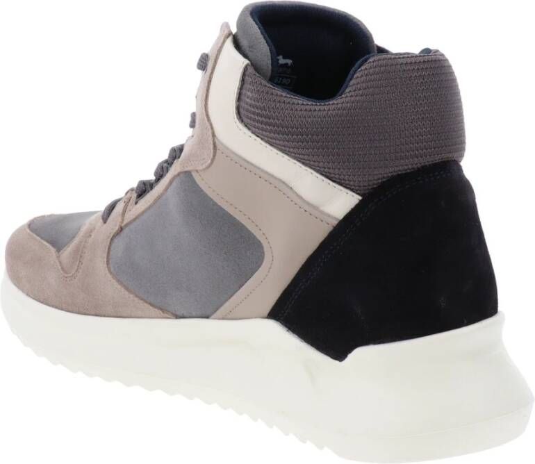 Harmont & Blaine Leren en Stoffen Heren Sneakers Multicolor Heren