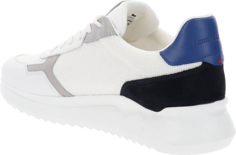 Harmont & Blaine Leren en stoffen herensneakers White Heren