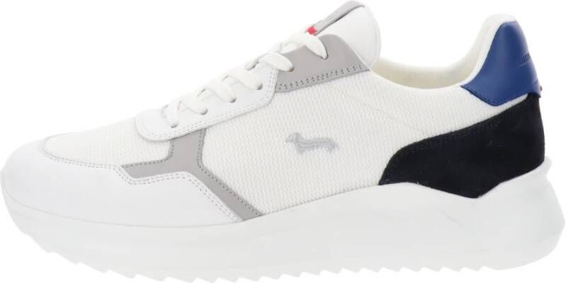 Harmont & Blaine Leren en stoffen herensneakers White Heren