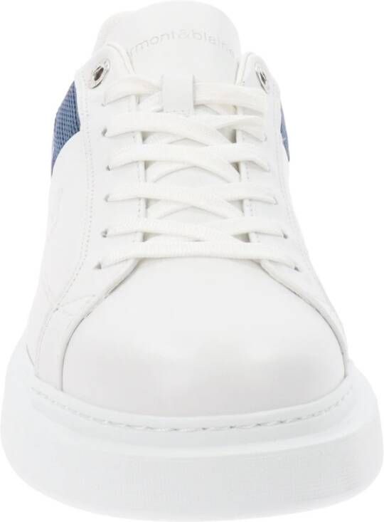 Harmont & Blaine Leren Heren Sneakers Vetersluiting White Heren