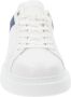 Harmont & Blaine Leren Heren Sneakers Vetersluiting White Heren - Thumbnail 4