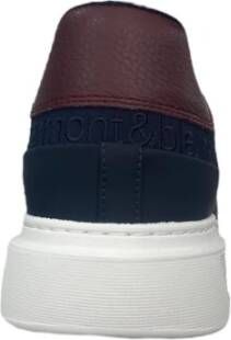 Harmont & Blaine Sneaker VAN Leer Blue Heren