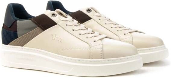 Harmont & Blaine Sneakers model Efm242.002.6470 in stof voor mannen White Heren