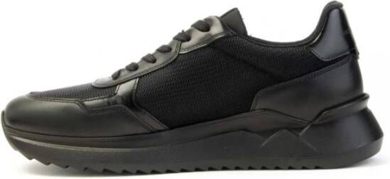 Harmont & Blaine Sneakers model Efm242.030 van stof Mannen Black Heren