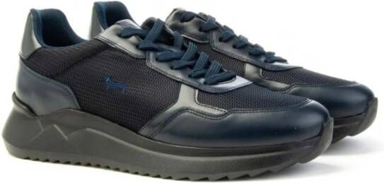 Harmont & Blaine Sneakers model Efm242.030 van stof Mannen Blue Heren