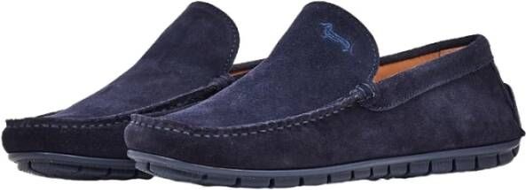 Harmont & Blaine Stijlvolle Loafers voor Mannen Blue Heren