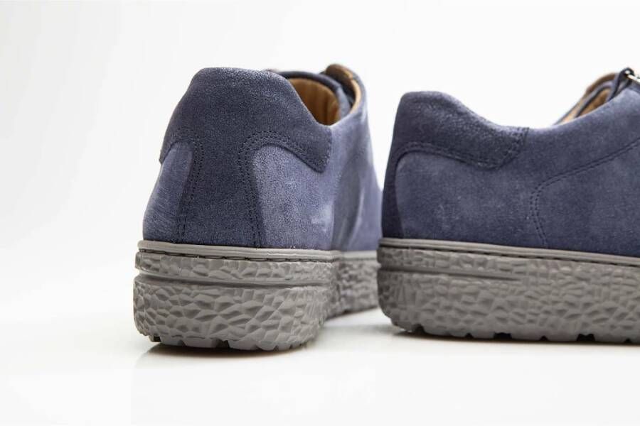 Hartjes Blauwe Suède Sneakers voor Dames Blue Dames