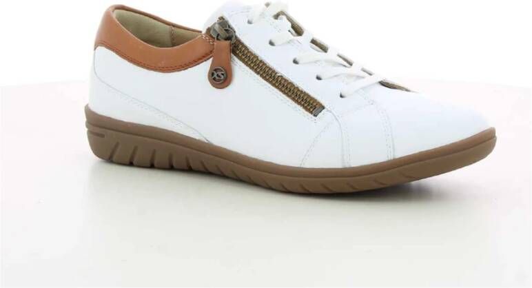 Hartjes Casual Cognac Damesschoenen White Dames