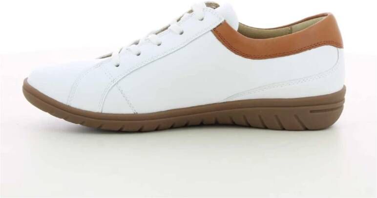 Hartjes Casual Cognac Damesschoenen White Dames