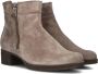 HARTJES Enkelboots Dames H Rits Booty Maat: 43 Materiaal: Suède Kleur: Taupe - Thumbnail 4