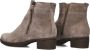 HARTJES Enkelboots Dames H Rits Booty Maat: 43 Materiaal: Suède Kleur: Taupe - Thumbnail 5