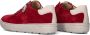 HARTJES Lage Sneakers Dames 162.1401 Maat: 39 5 Materiaal: Suède Kleur: Rood - Thumbnail 3