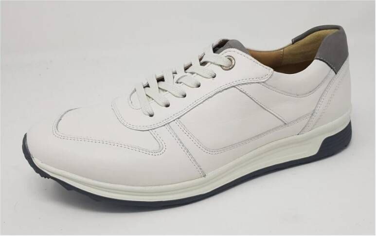 Hartjes Witte Veterschoenen White Dames