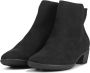 HARTJES Enkellaarsjes Dames 172.0197 Maat: 42 Materiaal: Nubuck Kleur: Zwart - Thumbnail 3